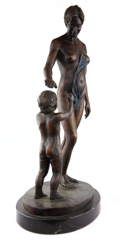 gianfranco paulli: Mamma con bambino 